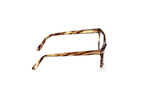 Tom Ford TF6047-B - 055 - 54 - KÉK-IBOLYA FÉNYT SZŰRŐ LENCSÉKKEL Optikai keretek Havanna Szögletes