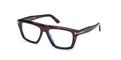 Tom Ford - Optikai keretek - TF6059-B ECO - 052 - 54 - KÉK-IBOLYA FÉNYT SZŰRŐ LENCSÉKKEL