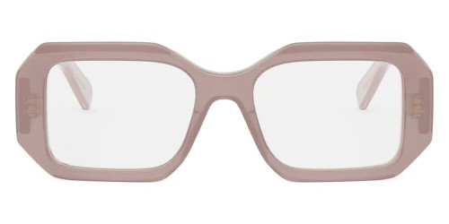 Celine CL50155F - 072 - 52 Optikai keretek Rózsaszín Szögletes